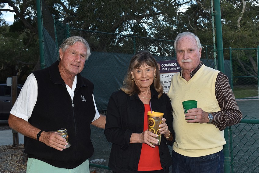 Andy Sawyer, Sunny McGrath and Rich McGrath