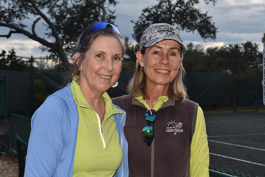 Grace Hackett and Kay Thayer