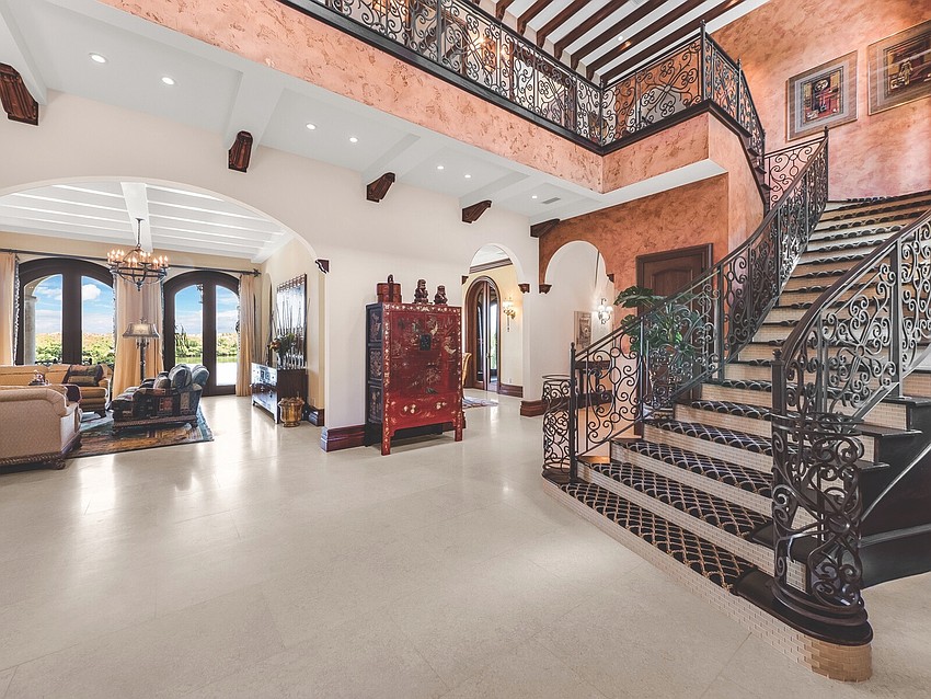 The home has 11,200 square feet of living space.