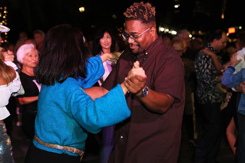 Coco Bodek and Antonio Johnson