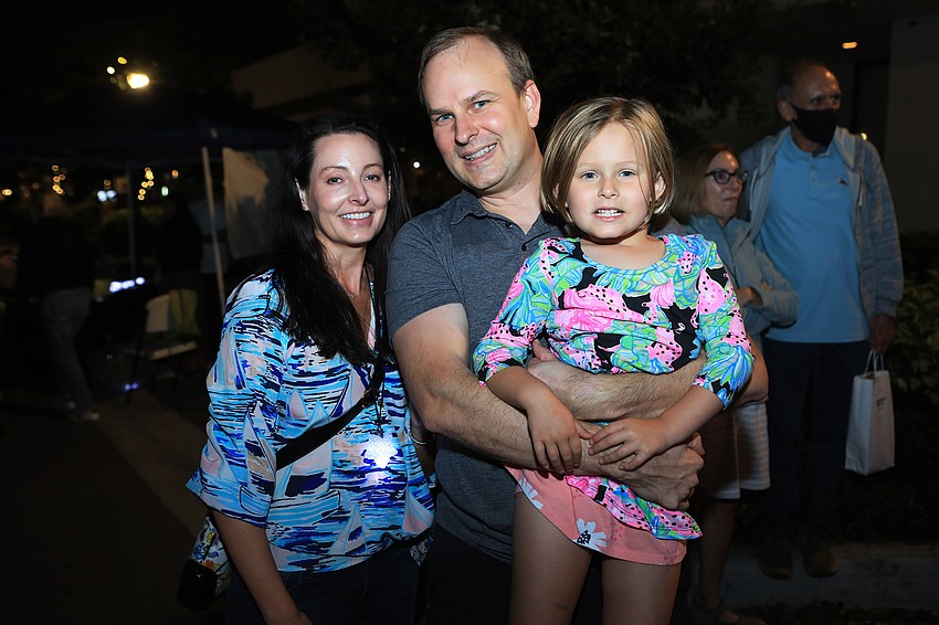 Grace, Eric and Kallie Barnes