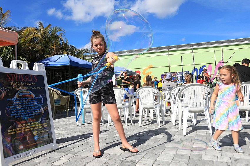 Hallie Chabot shows her stuff.