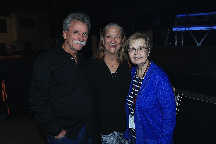 Tom Burton, Susan Richards and Barb Kraus