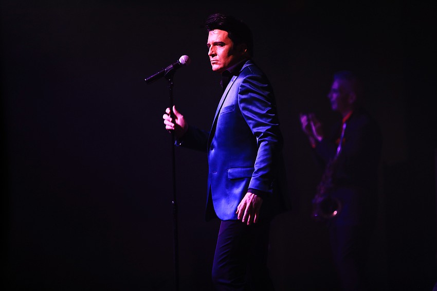 Dwight Icenhower rocks the house as Elvis Presley.