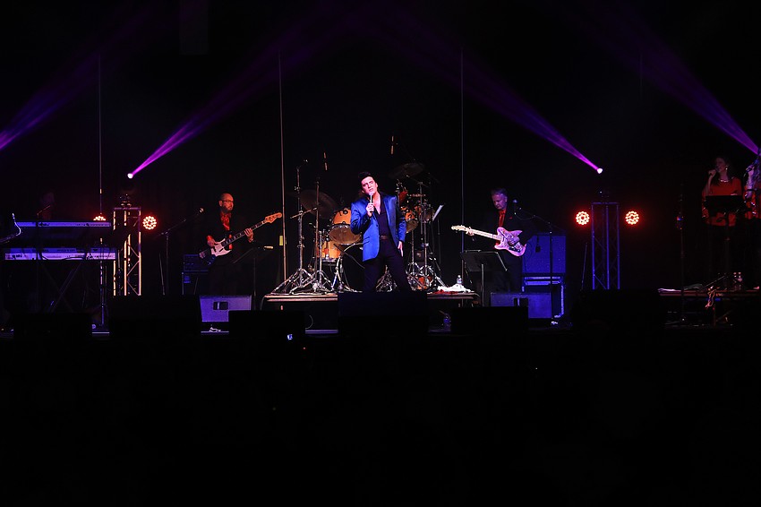 Dwight Icenhower rocks the house as Elvis Presley.