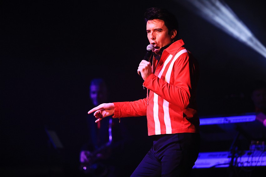 Dwight Icenhower rocks the house as Elvis Presley.