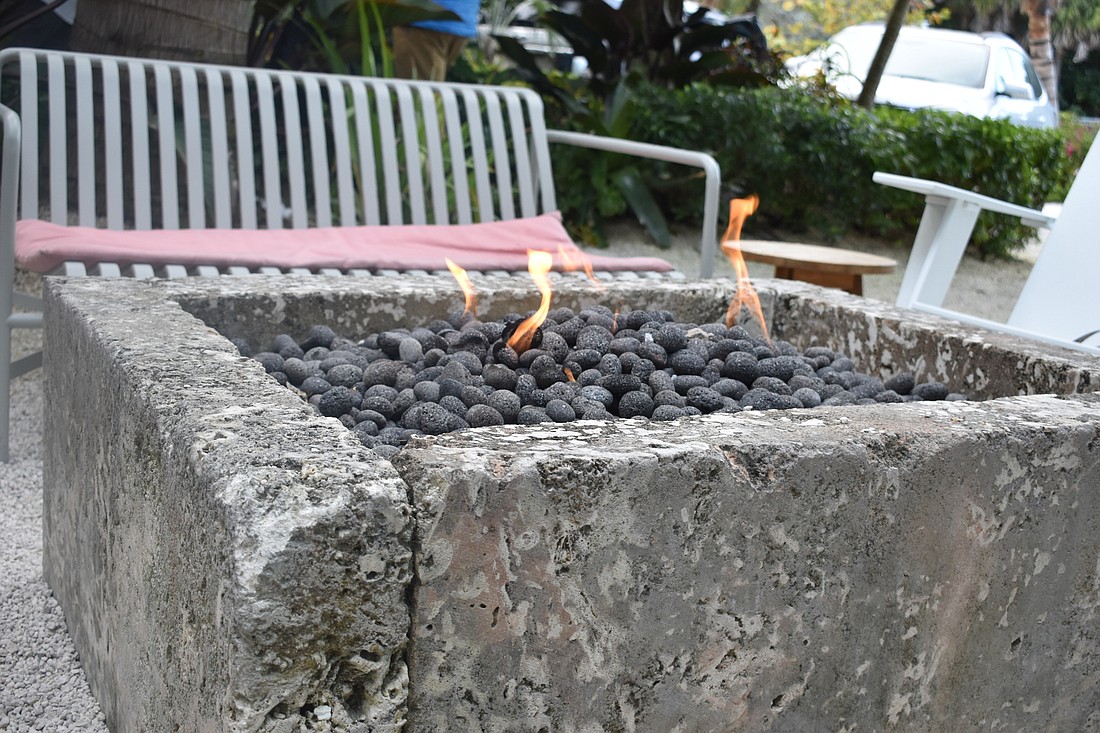 Longboat Keyâ€™s Town Code does not currently allow permitting for propane and natural gas fire pits outside of structures.