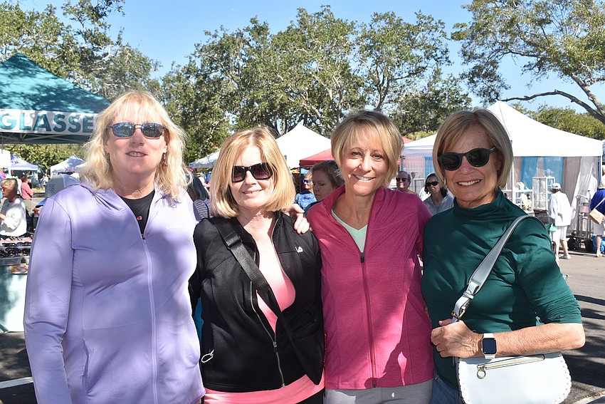 Nancy Gornto, Maryann Kupiec, Debbie Harmeling and Madeline Reiber