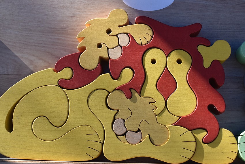 A lion puzzle.