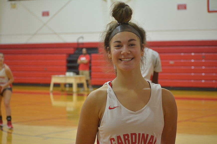 Cardinal Mooney junior point guard Olivia Davis, who lives in Lakewood Ranch, is averaging 18.8 points per game for the state title-contending Cougars.