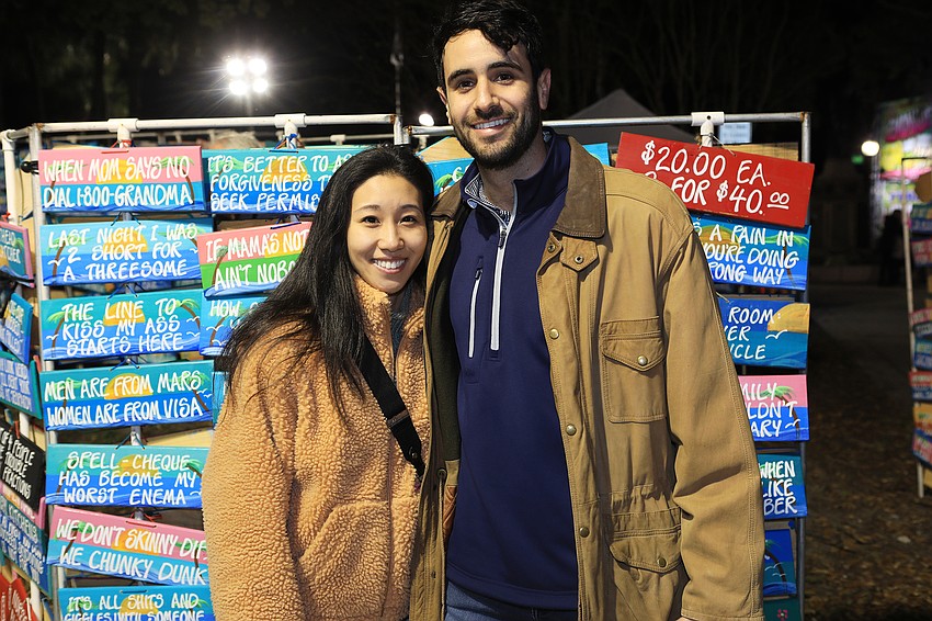 Tina Meng and Zach Morrison