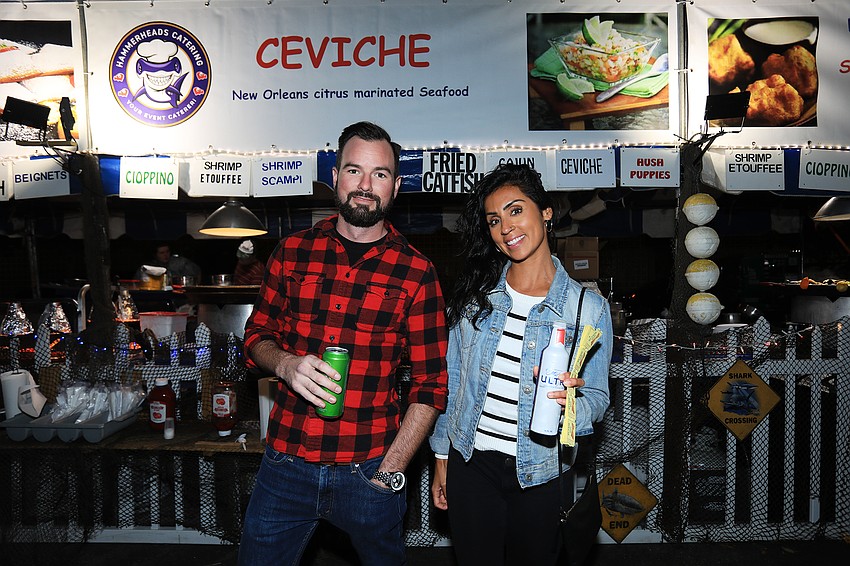 Zack McNally and Michelle Flores