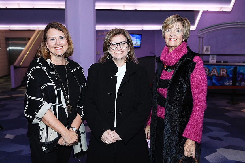 Stacey Corley, Tricia Mire and Carol Beeler