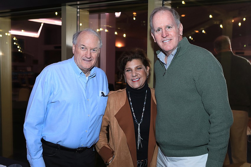 Jim Templeton with Ann Marie and Ed Nicholas