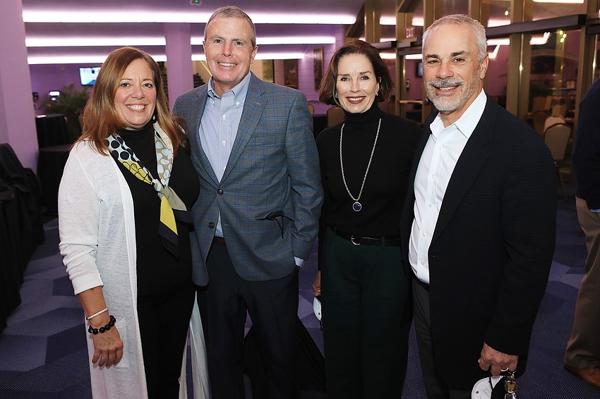 Debbie and Rick Wholey with Holly and Jay Logan