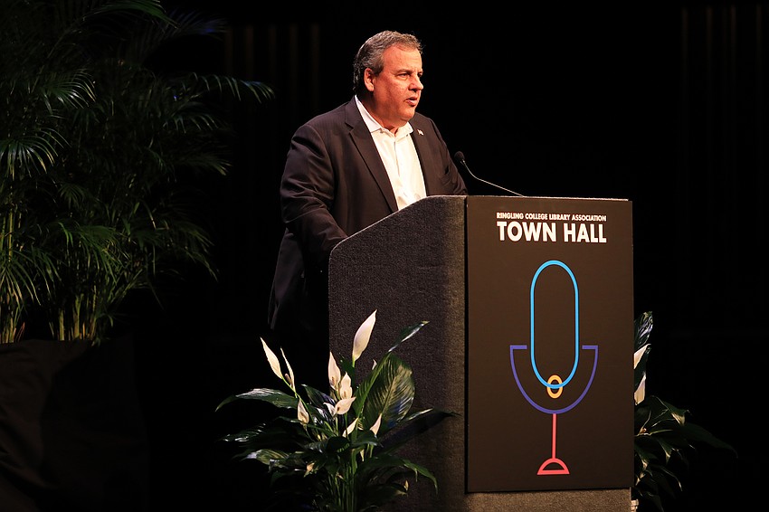 Chris Christie speaks to his experiences as a politician.