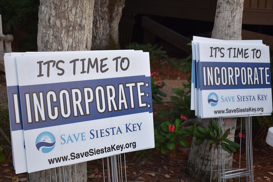 Siesta Key&#39;s incorporation plans stalled this month with a deadlocked vote by the local legislative delegation.