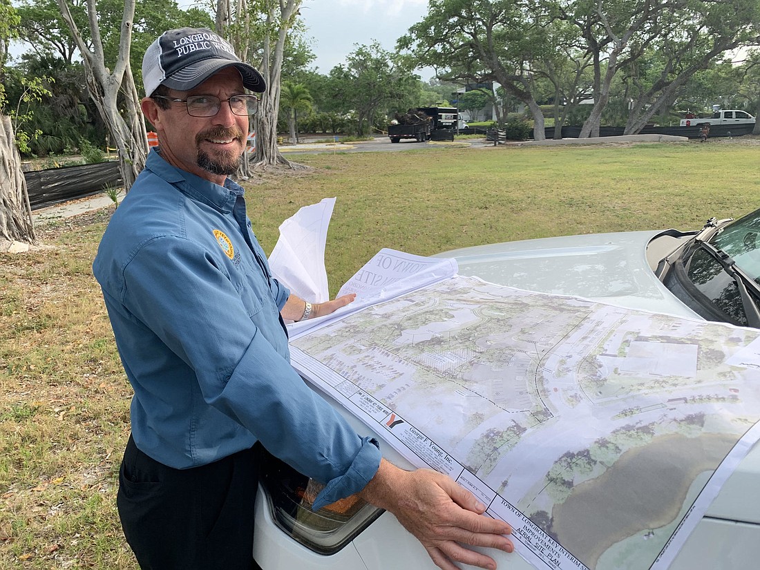 Charlie Mopps worked as a projects manager for the town of Longboat Key from April 2019 to January 2022. (File photo)