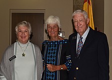 Karen Gardiner, Joyce Fox and Jerry Fox