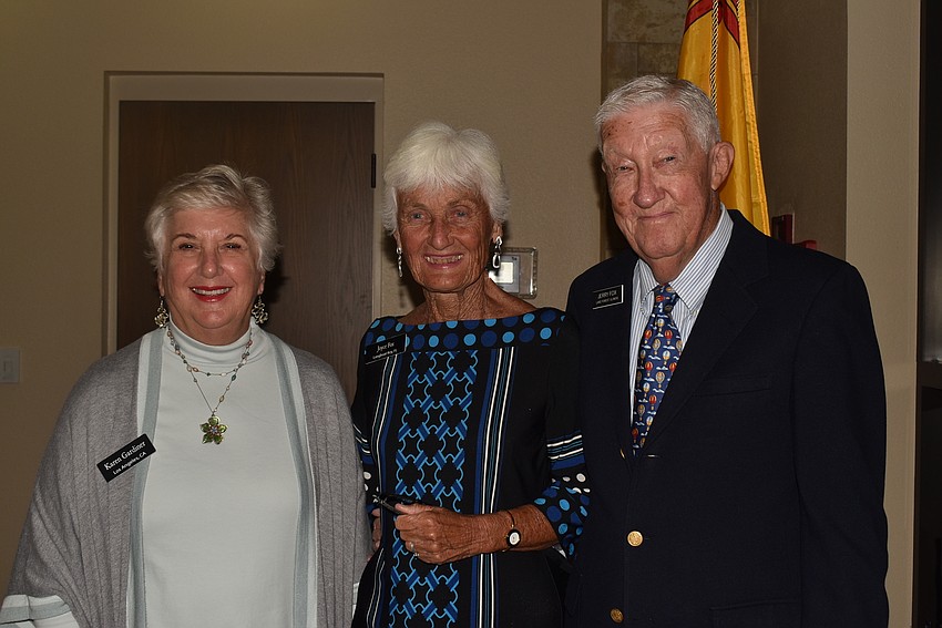 Karen Gardiner, Joyce Fox and Jerry Fox