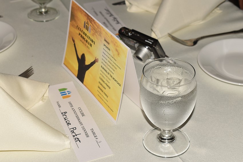 Attendees found their seats slowly as they greeted old friends.