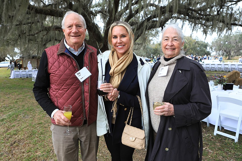Skip Swan, Ashley Stanwick and Janis Swan