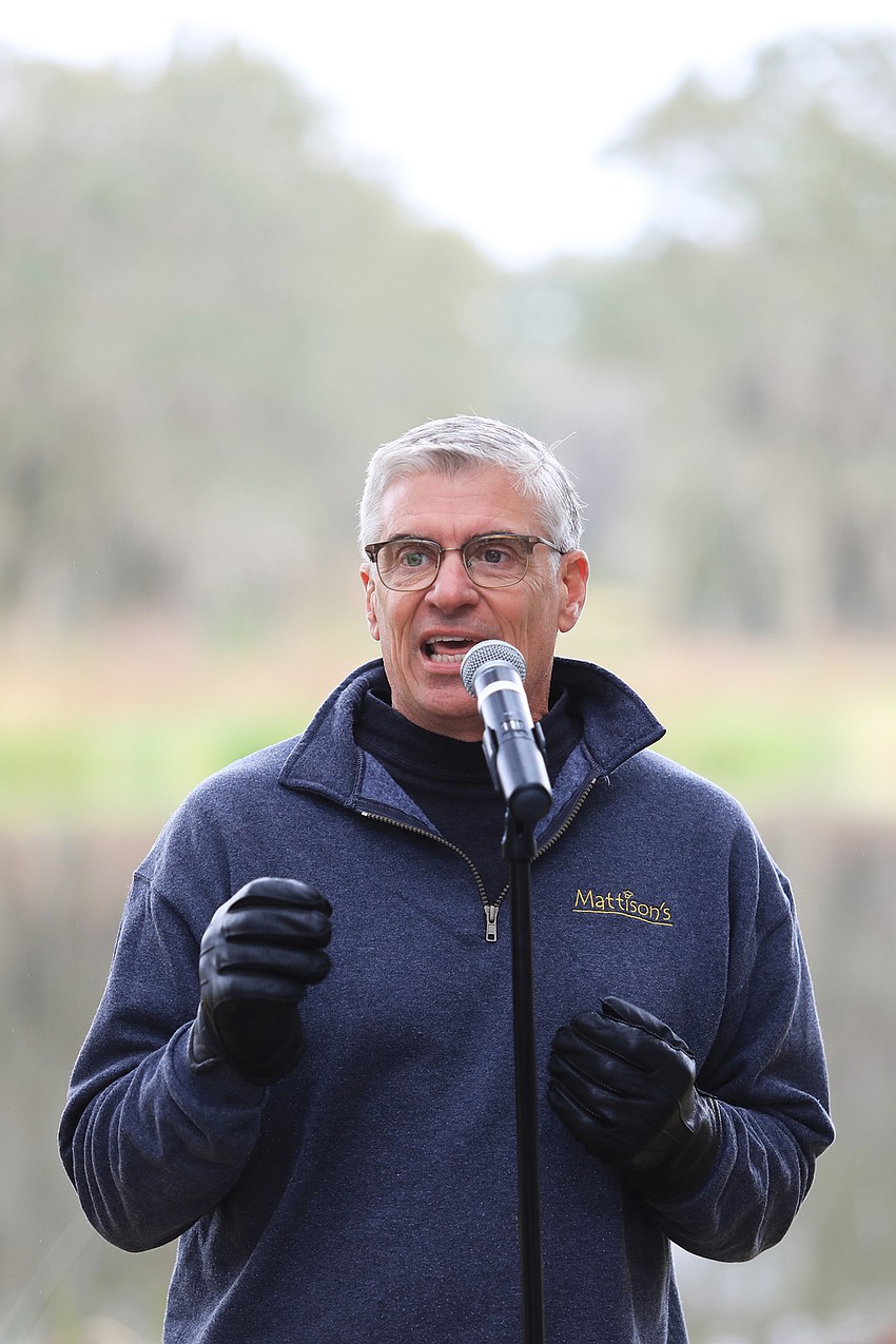 Chef Paul Mattison gives a rundown of the menu.