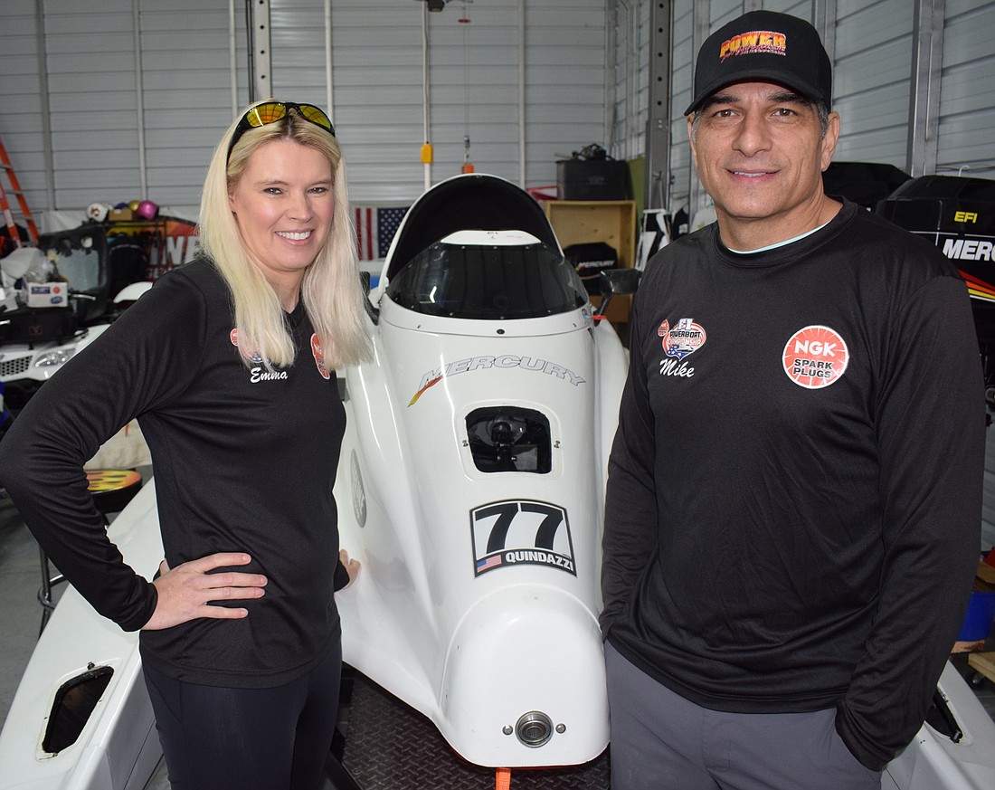 East County&#39;s Emma and Mike Quindazzi say they have racing in their blood.