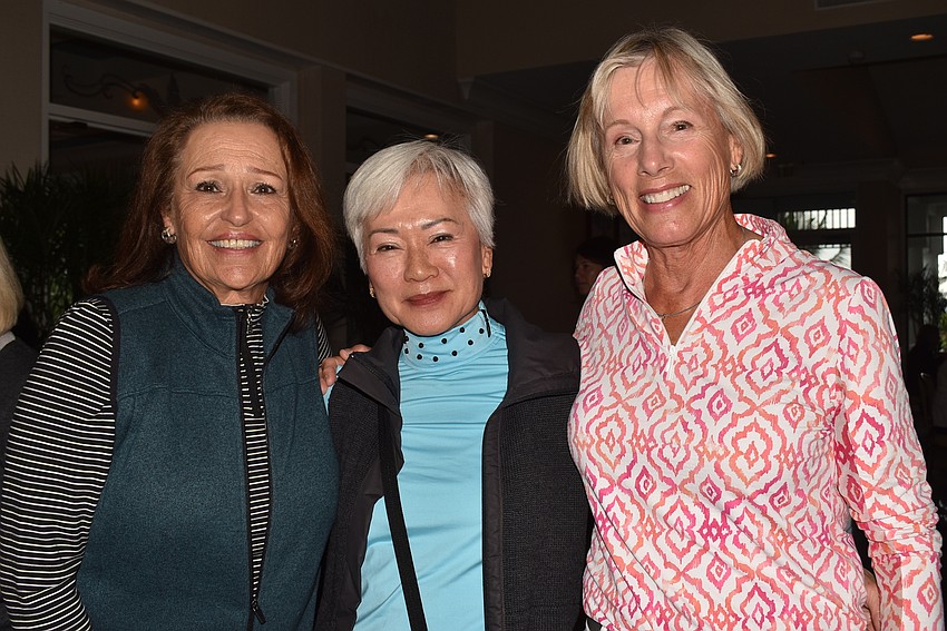 Rosalie Bergman, Katharine Pan and Audrey Davidson