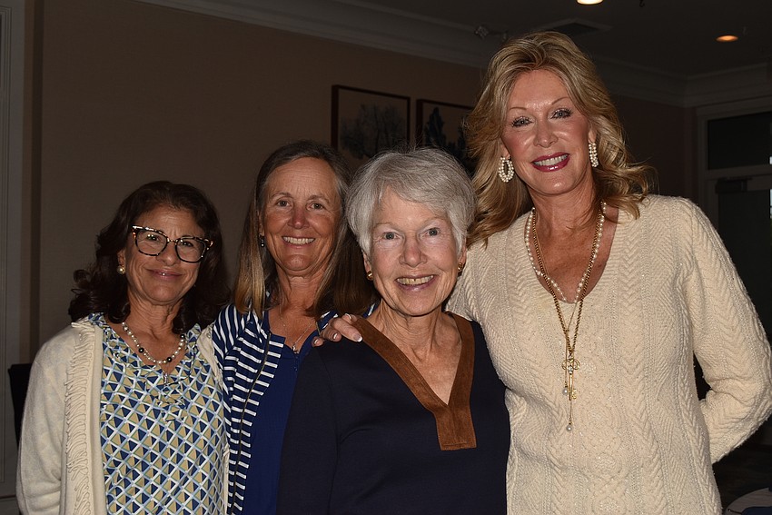 Jeanne Musorofiti, Peggy Hopkins, Abby Byerly and Elaine Dabney