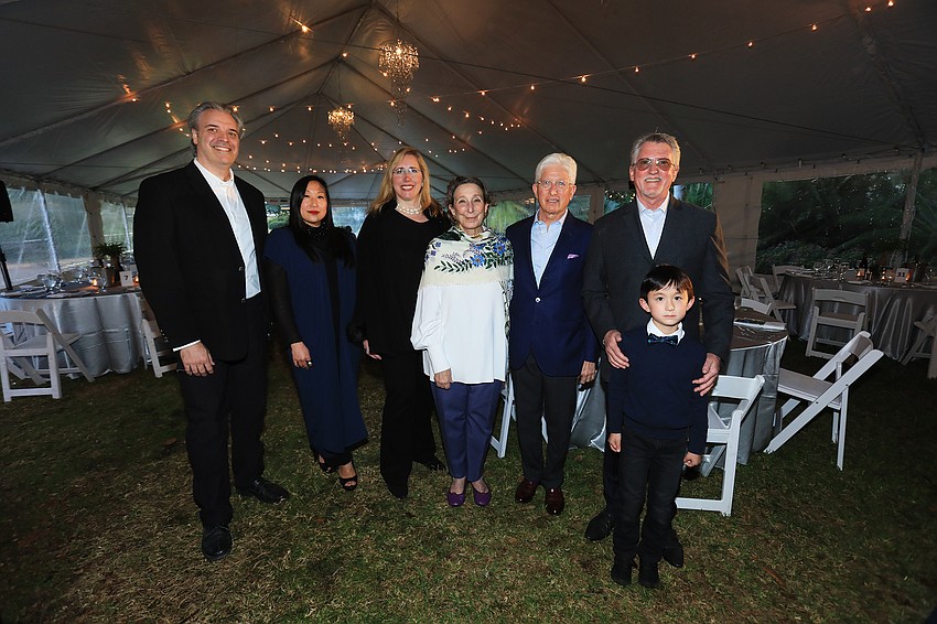 Rob Rominiecki, Michelle Yun Mapplethorpe, Selby president and CEO Jennifer Rominiecki, Tina Davis Snyder, speaker James Snyder, Edward Mapplethorpe and Harrison Mapplethorpe