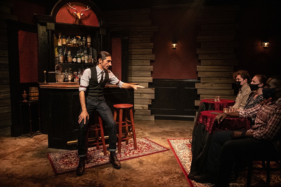 A bar serves as the backdrop for Tim Finnegan&#39;s tale in "The Smuggler." (Courtesy photo: Dylan Jon Wade Cox)