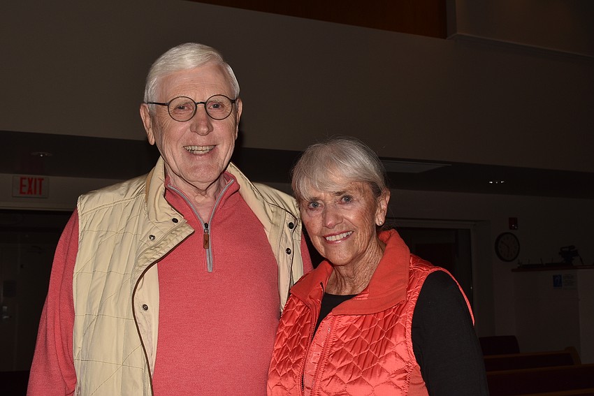 Attendees Fred and Jane Wittlinger