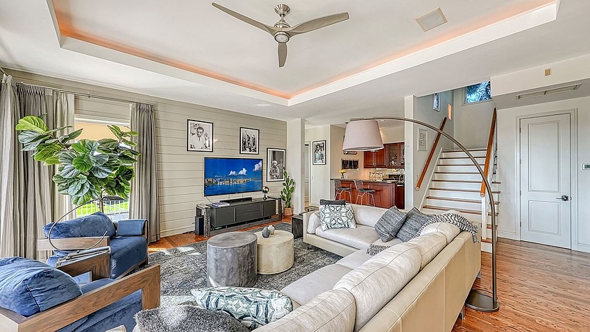 The property at 5800 Tidewood Ave.  was built in 2000, it has four bedrooms, three-and-two-half baths, a pool and 5,167 square feet of living area.