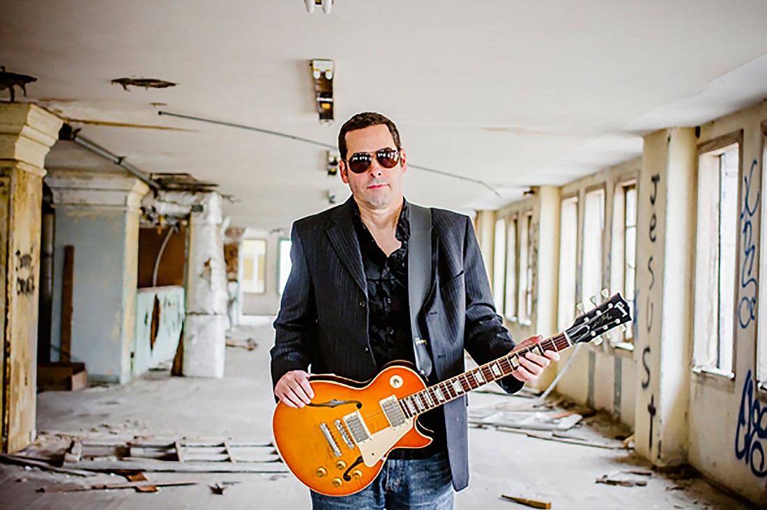 Albert Castiglia, a blues guitarist, will be a headliner at Giving Hunger the Blues. Courtesy photo.