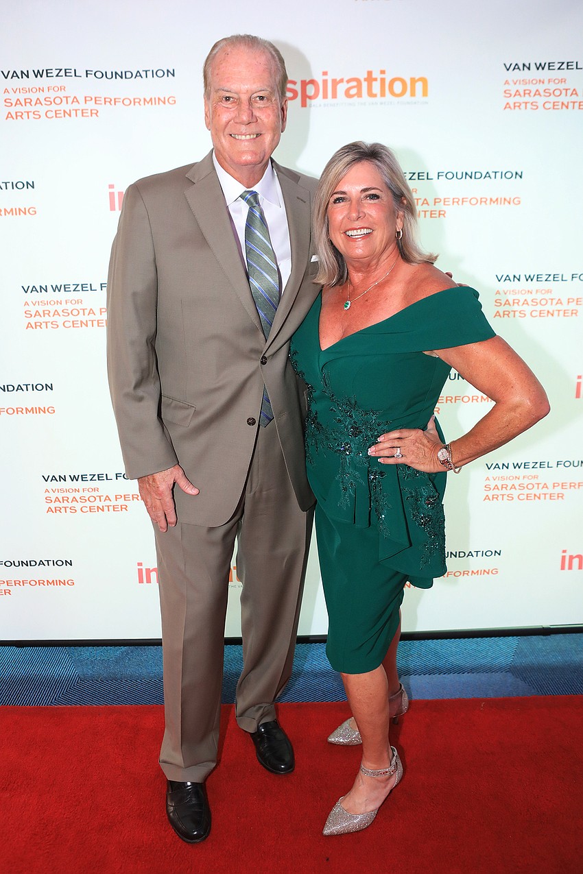 Board chair Jim Travers and co-chairwoman Susan Travers