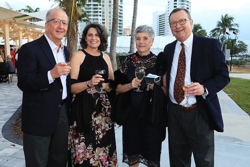 Paul and Jeannie Rogalski with Pam and Jim Ferry