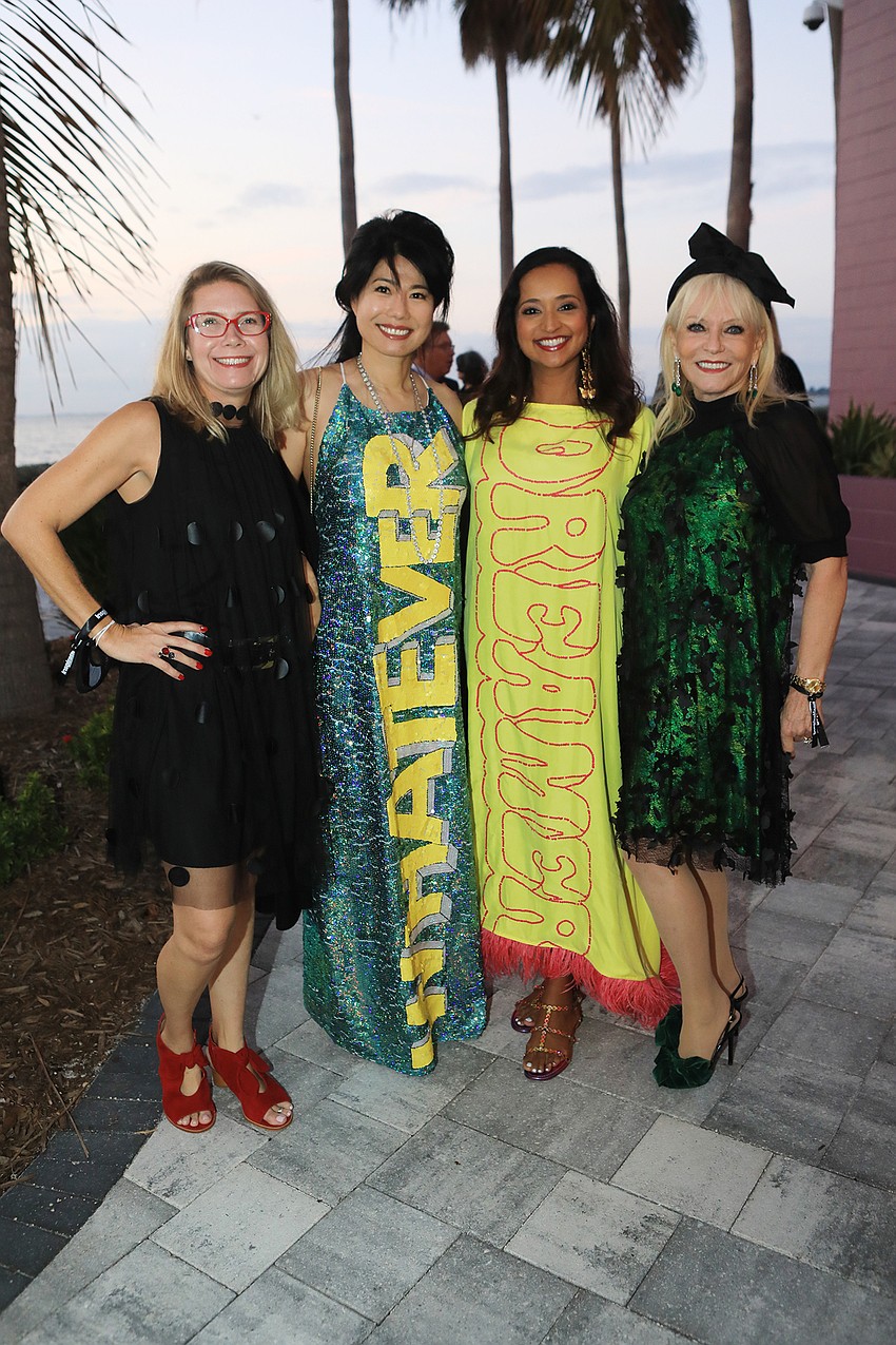 Courtney Bonacuse, Jaclyn Brunckhorst, Umbreen Khaleed-Majeed and Elisabeth Waters