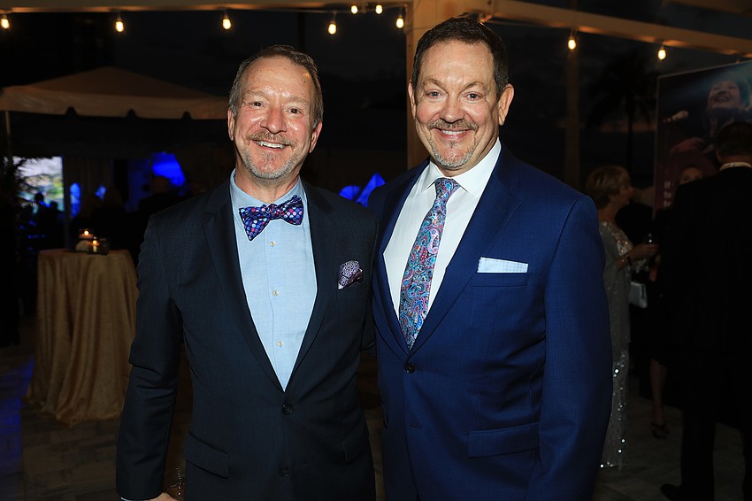 John Cole and Chief Advancement & Marketing Officer Mark Cole