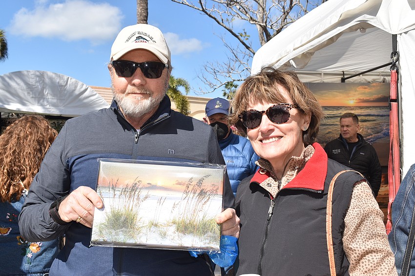 Bob and Irene Lerner bought a Michael Jasinski photo.