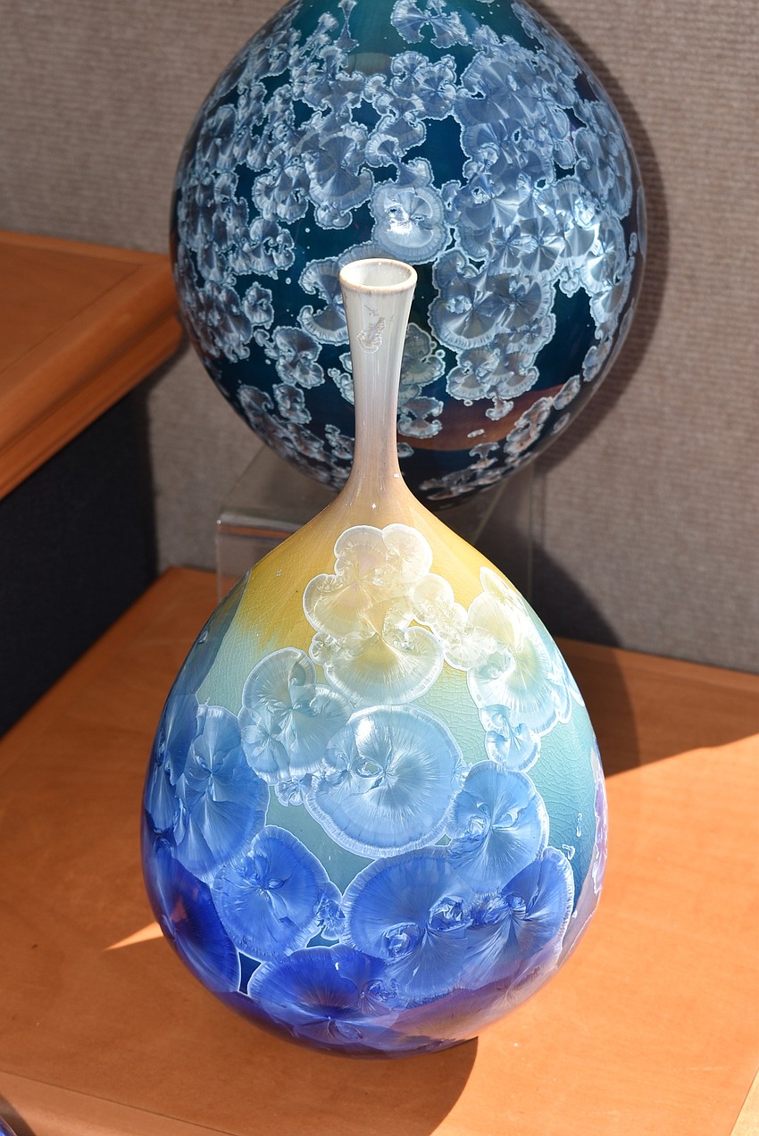 Glenn Woods is one half of Pottery Boys and made this vase.