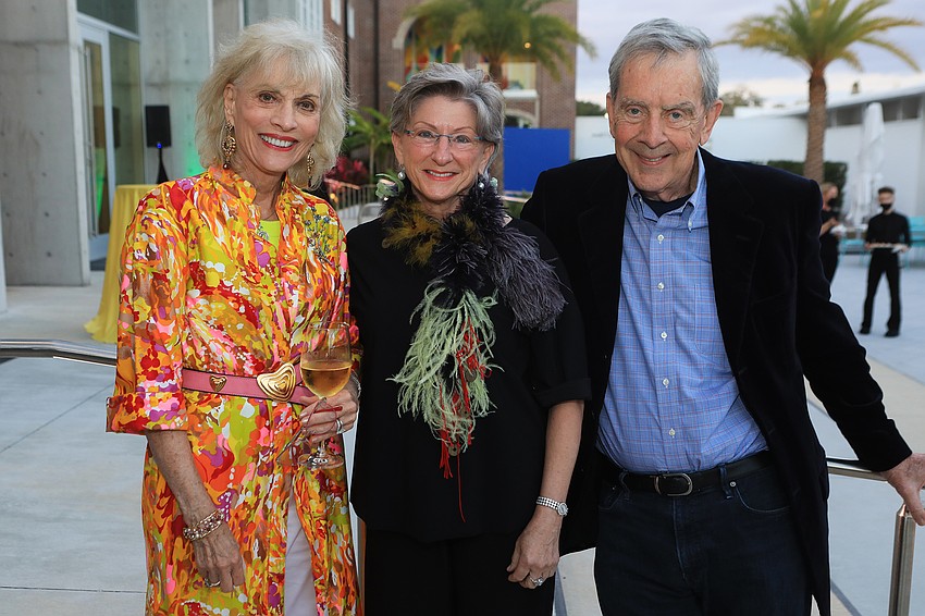 Diana Roskamp, Susan Palmer and Bob Roskamp