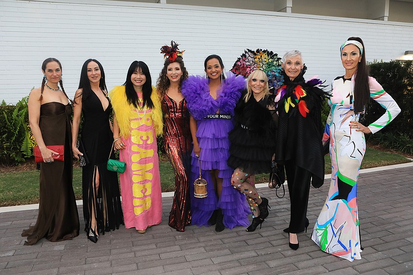 Melissa Morsli, Ashley Kozel, Jaclyn Brunckhorst, Umbreen Khalidi-Majeed, Elisabeth Waters, Roxanne Permsley and Maria Beck