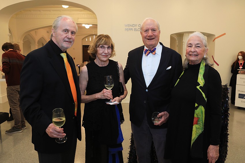 Steven Dixon and Peg Allen with Skip and Janis Swan