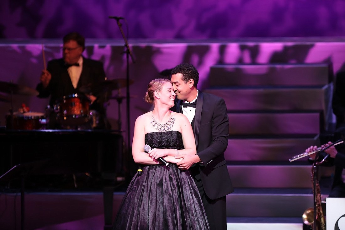 It&#39;s rare for Adelaide Boedecker and Calvin Griffin to perform together, but they savor the moments when they do.