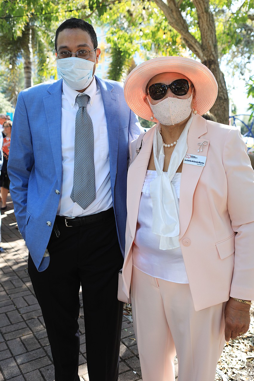 Joseph Wharton and Lou Bertha McKenzie-Wharton