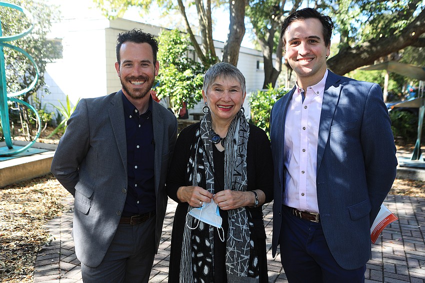 James Monahan, Georgi Court and Andy Samberg