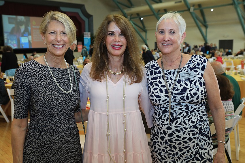 Patricia Courtous, Pamela Gore Meade and Barbara Richards