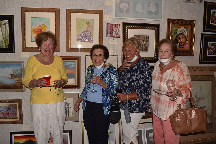 Judy Weidemann, Linda Drajem, Mary Callahan and Mary Moses