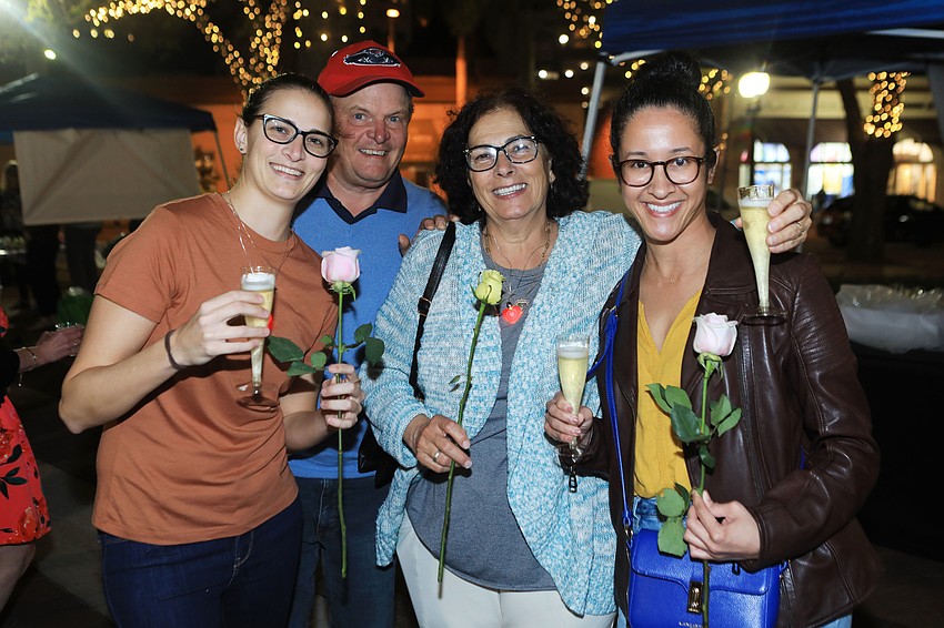 Manon, Ian ans Fabienne Transleau with Nicole Howard